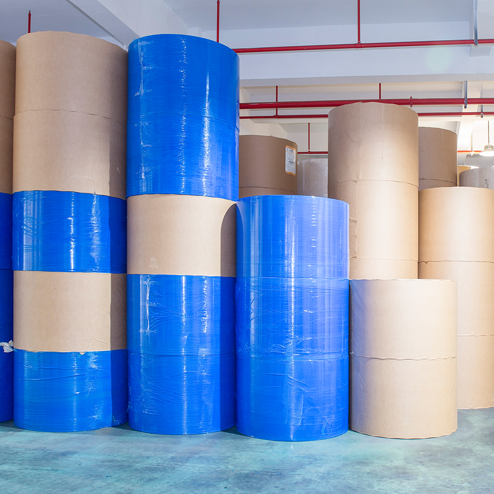 Rolo de papel revestido de PE a granel padrão